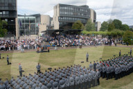 German Bundeswehr New Recruits Swearing In Ceremony In Duesseldorf