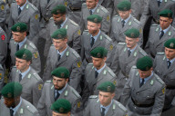 German Bundeswehr New Recruits Swearing In Ceremony In Duesseldorf