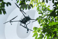 Pesticides spread via drone