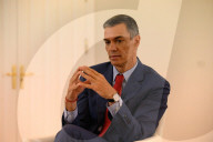 Spanish Prime Minister Pedro Sanchez at the Moncloa Palace