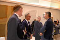 Spanish Prime Minister Pedro Sanchez at the Moncloa Palace