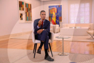 Spanish Prime Minister Pedro Sanchez at the Moncloa Palace