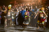 Mahakali Dance During Indra Jatra Festival In Kathmandu, Nepal