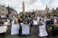 'Lift The Ban' Palestine Action Protest In London