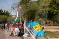 Trump Demands Protest Tent Be Removed From Near The White House After 40 Years Of Protests.