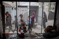 Aftermath Of Israeli Strike In Gaza, Palestine