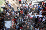 Funeral In Gaza For Victims Of Israeli Strikes