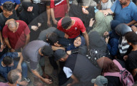 Funeral In Gaza For Victims Of Israeli Strikes