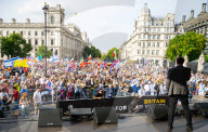 Campaign Against Antisemitism March and rally in Westminster, London, Great Britain 
7th September 2025