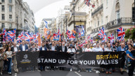 Campaign Against Antisemitism March and rally in Westminster, London, Great Britain 
7th September 2025