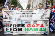 Campaign Against Antisemitism March and rally in Westminster, London, Great Britain 
7th September 2025