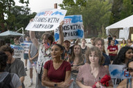 Harvard Students and faculty rally after court rules against Trump