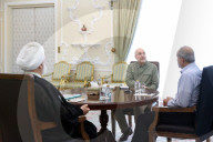 Iranian President meets with judiciary and Speaker of Parliament