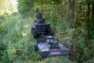 US Border Agents patrol Northen border with Canada