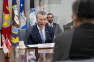 Secretary of War Hegseth meets with Singaporean Minister for Defense
