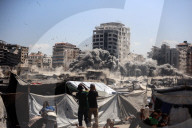 Israeli Airstrike In Gaza, Palestine