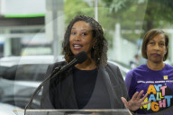 DC: Mayor Bowser hold an Unveils Free Art Ave exhibition