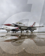 U.S. Airforce Thunderbirds Arrive At Joint Base Andrews For Airshow