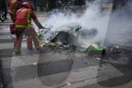 Social Anger Fills The Streets Of Paris