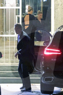 *EXCLUSIVE* Michelle Hunziker Channels Eva Kant in Chic All-Black Look During Night Out with Nino Tronchetti Provera