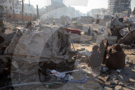 Israeli Airstrike In Gaza, Palestine
