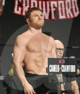 Canelo Vs Crawford weigh-in