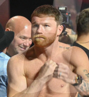 Canelo Vs Crawford weigh-in