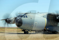 Spanish Air Force Airbus A400M During The ETAP-C 25-3 course
