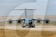 Spanish Air Force Airbus A400M During The ETAP-C 25-3 course