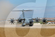 Spanish Air Force Airbus A400M During The ETAP-C 25-3 course