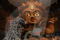 Durga Puja Pandal Preparation In Kolkata, India