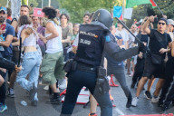 Spain's La Vuelta bike race disrupted by pro-Palestinian protesters