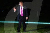 Trump arrives WH from Bedminster, NJ