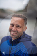 Iím here to help people Ö that gives me a superpowerí: one manís challenge to swim 10 Swiss lakes.