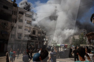 Israeli Airstrike In Gaza, Palestine