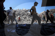 Israeli Airstrike In Gaza, Palestine