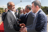 Iranian President Masoud Pezeshkian heads for Qatar talks