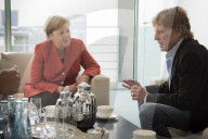 Robert Redford meets Merkel