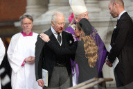 Royal family at Duchess of Kent funeral