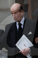 Royal family at Duchess of Kent funeral
