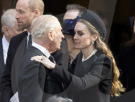 Die britischen Royals bei der Trauerfeier für die Herzogin von Kent in London