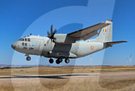 Romanian Air Force Alenia C-27J Spartan during the ETAP-C 25-3 course