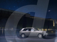 Rolls-Royce SUV with hand painted Milky Way headlining
