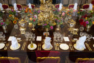 UK Royals hold banquet for Trump at Windsor Castle