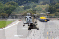 Presidential Helicopters Depart RAF Northolt