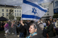 Rally for Hostages in Gaza and Support for Israel in Brussels