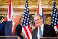 Trump meets with UK PM Starmer