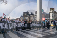 Protest In Buenos Aires Against The Presidential Veto Of The University Funding And Paediatric Emergency Laws 