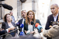 Sebastien Lecornu Met With Leaders Of The Ecologistes At The Hotel Matignon, In Paris