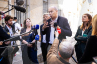 Sebastien Lecornu Met With Leaders Of The Ecologistes At The Hotel Matignon, In Paris
